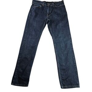 Levi's 541 Men's Jeans W36 L34 Blue Stretch Athletic Tapered Fit Button & Zipper